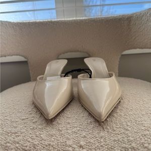 Zara Cream Women's Mules